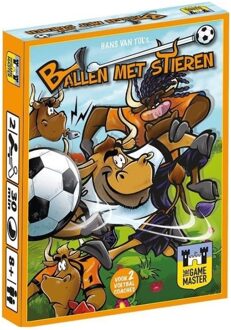 The Game Master Ballen met Stieren - kaarspel - voetbalspel - The Game Master