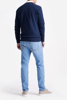 The George Sweater Navy Donkerblauw - XXL