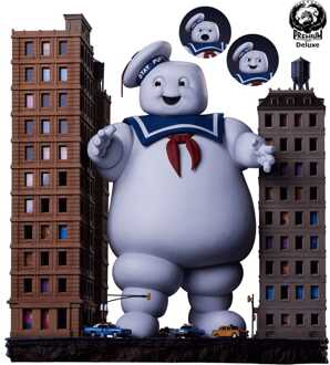 The Ghostbusters Diorama Statue Stay Puft Marshmallow Man Deluxe Edition 74 cm