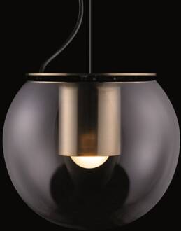 The Globe hanglamp, Ø 30 cm, goud/brons goud, brons, helder