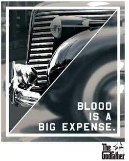 The Godfather Blood Expense Shirt Men's T-Shirt - Wit - L