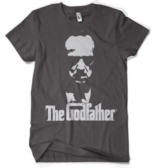 The Godfather print t-shirt - grijs - heren - katoen - officiele film merchandise kleding