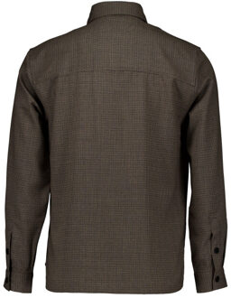The Goodpeople Javi overshirts 25020212 - maat L Bruin