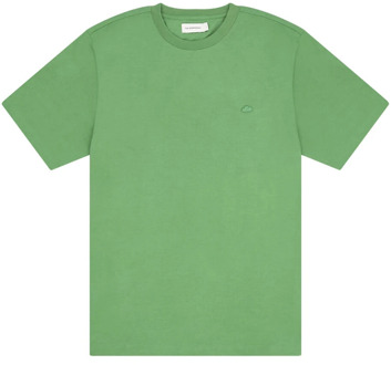 The Goodpeople Korte Mouw T-shirt The GoodPeople , Green , Heren - L,M