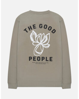 The Goodpeople Lito sweaters 25020703 Kaki - M
