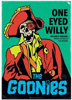 The Goonies Art Print 40th Anniversary One Eyed Willy Limited Edition 42 x 30 cm