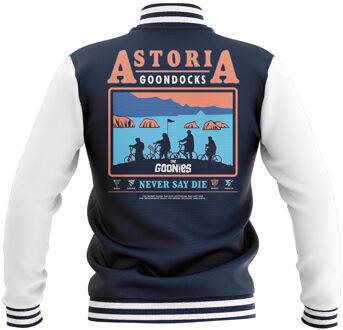The Goonies Astoria Goondocks Unisex Varsity Jacket - Navy/White - L Meerdere kleuren