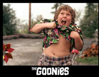 The Goonies Chunk Hoodie - Black - XXL Meerdere kleuren