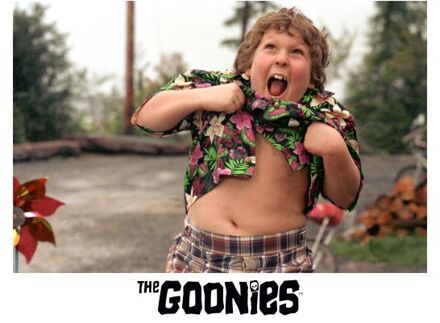 The Goonies Chunk Men's T-Shirt - White - 3XL Wit