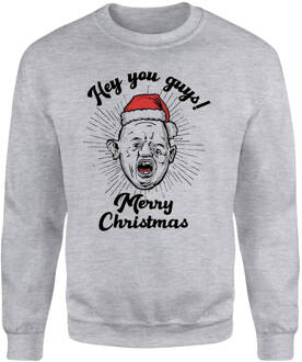The Goonies HO! HO! HO! You Guys! Christmas Jumper - Grey - XS Grijs
