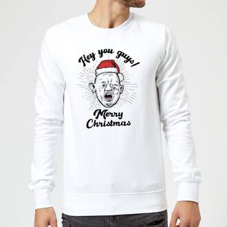 The Goonies HO! HO! HO! You Guys! Christmas Jumper - White - XXL Wit