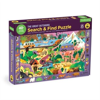 The Great Outdoors 64 Piece Search And Find Puzzle -  Mudpuppy (ISBN: 9780735378902)