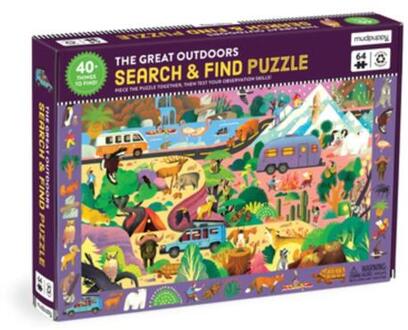 The Great Outdoors 64 Piece Search And Find Puzzle -  Mudpuppy (ISBN: 9780735378902)
