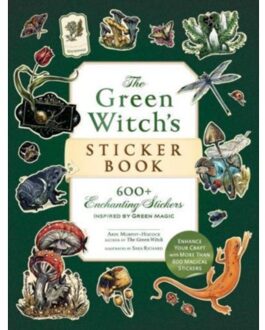 The Green Witch's Sticker Book - Green Witch Witchcraft Series - Murphy-Hiscock, Arin