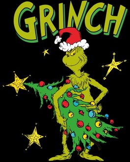 The Grinch Stole Christmas Unisex T-Shirt - Black - 5XL