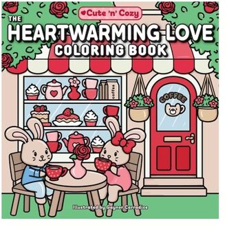The Heartwarming Love Coloring Book - Cute And Cozy - Gaynor Carradice