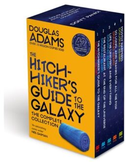 The Hitchhiker's Guide To The Galaxy Boxset 42nd Anniversary Edition - Douglas Adams