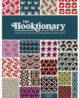 The Hooktionary: A Crochet Dictionary Of 150 Modern Tapestry Crochet Motifs - Brenda Anderson