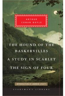 The Hound of the Baskervilles, A Study in Scarlet, The Sign of Four