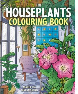 The Houseplants Colouring Book - Arcturus Creative Colouring - Maria Lia Malandrino