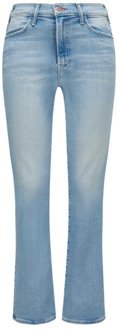 The Hustler Ankle Jeans Lichtblauw Mother , Blue , Dames - W25,W29