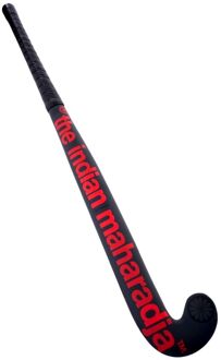 The Indian Maharadja Red Junior Indoor Hockeystick Zwart - 35 inch