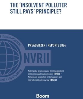 The 'Insolvent Polluter Still Pays' Principle? - NVRII, NACIIL - ebook