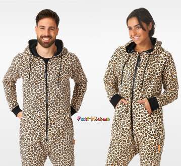 The Jag Onesie Unisex Opposuits Bruin - Kastanje