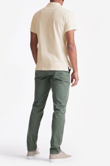 The James Poloshirt Ecru Wit - L,S,XL,XXL