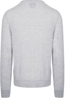 The John Pullover Merino Lichtgrijs - L,XL,XXL