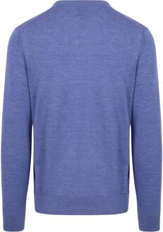 The John Pullover Merino Mid Blauw - L,M,S,XL,XXL