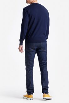 The John Pullover Merino Navy Donkerblauw - L,M,S,XL,XXL