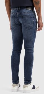 The Jone Skinny Fit Jeans Denim Dark Blue  34 Blauw