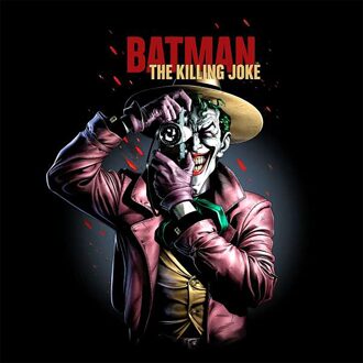 The Killing Joke Unisex T-Shirt - Black - M Zwart