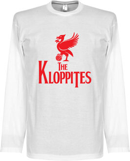 The Kloppites Longsleeve Shirt - Wit - XL