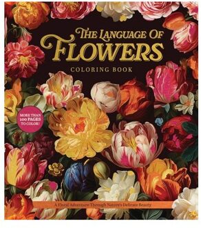 The Language Of Flowers Coloring Book - Chartwell Coloring Books - Editors of Chartwell Books