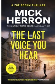 The Last Voice You Hear - Zoe Boehm Thrillers - Mick Herron