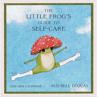The Little Frog's Guide To Self-Care Mini Wall Calendar 2026 - Maybell Eequay