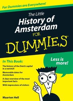 The little history of Amsterdam for dummies - Boek Maarten Hell (9045351048)