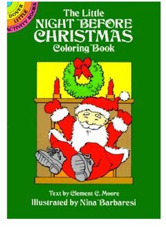 The Little Night Before Christmas Coloring Book - Barbaresi, Nina
