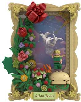 The Little Prince Construction Set Rose 23 cm