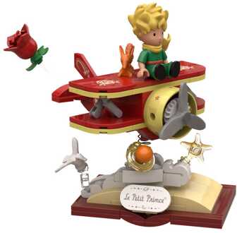 The Little Prince Starry Ride Construction Set Plane 14 cm