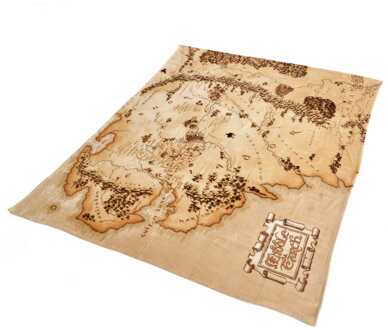 The Lord of the Rings Cozy Blanket Middleearth Map 180 x 200 cm