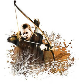 The Lord Of The Rings Legolas Women's T-Shirt - White - M Wit