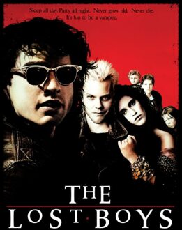 The Lost Boys Retro Poster Unisex T-Shirt - Black - 5XL Zwart