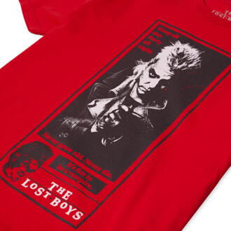 The Lost Boys Sleep All Day Party All Night Unisex T-Shirt - Red - M - Rood
