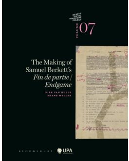 The Making of Samuel Beckett's Fin de partie/Endgame - Boek Dirk Van Hulle (9057187019)