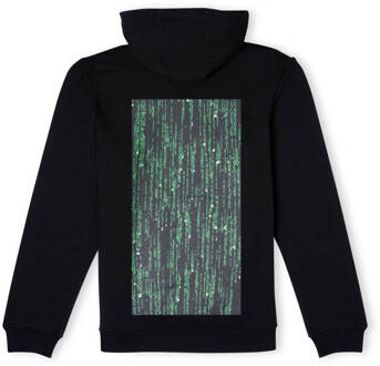 The Matrix Code Hoodie - Zwart - L