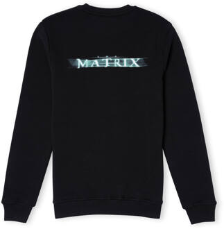 The Matrix Logo Code Sweatshirt - Zwart - XXL - Zwart