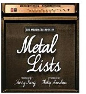 The Merciless Book of Metal Lists - Boek Howie Abrams (1419707388)